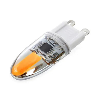 Axyaa 5pcs 2W LED G9 Bulb 220V COB 160LM Chandelier Lights Replace Halogen