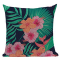 Axyaa Boho Kilim Leaf Cushion Cover - Retro Middle Eastern Style Home Decor