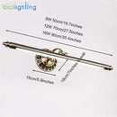 Axyaa Modern LED Bronze Bathroom Wall Sconce Vanity Lamp