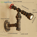 Axyaa 5W 20W LED Wall Light Industrial Sconces for Bedroom Bedside Lamp