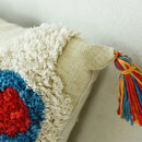 Axyaa Wool Tassel Moroccan Style Pillow Cover 45x45cm/30x50cm
