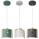 Axyaa Wood Pendant Lights Nordic Design LED Fixture Kitchen Island Bar Decor E27