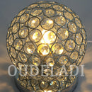 Axyaa Crystal Table Lamp for Modern Desktop Decor in Bedside Cabinet or Desk