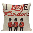 Nordic Soldier Home Cushion Cover 45x45cm Custom Sofa Pillowcase by Axyaa