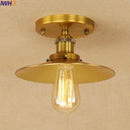 Axyaa Industrial Vintage Edison LED Ceiling Light Fixture