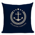 Nautical Anchor Throw Pillow Cover - Axyaa Branded Home Decor Collection