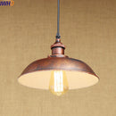 Axyaa Rustic Pendant Light Retro Vintage Edison Style Loft Industrial Lamp