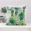 Axyaa Tropical Palm Leaf Cushion Cover 45x45cm