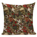 Axyaa Pug Dog Cat Bird Cushion Cover Sleep Dog Throw Pillow Cover