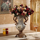 Axyaa Retro Resin Vase: Home Table Decor Ornaments for Livingroom, Hotel, Club