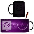 Axyaa Aquarius Constellations Ceramic Coffee Mug: Heat Sensitive Color Changing Magic Tea Cup