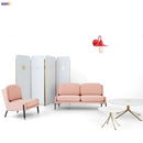 Axyaa Retro LED Wall Light in Red Metal for Bedroom & Living Room