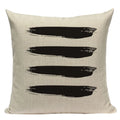 Nordic Geometric Deer Cushion Cover - Axyaa Yellow Heart Throw Pillow Case