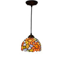 Axyaa Mediterranean Style Mosaic LED Pendant Light for Dining Room Bar