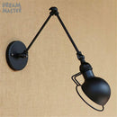 Axyaa Retro Swing Iron Wall Sconce Lamp Set for Home Bar Fixtures