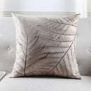 Axyaa Tropical Leaves Herbarium Fern Cushion Cover for Home Decor 45x45cm/30x50cm