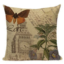 Axyaa Nordic Animal Plant Decorative Pillow Case Covers for Sofa