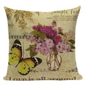 Axyaa Nordic Animal Plant Decorative Pillow Case Covers for Sofa