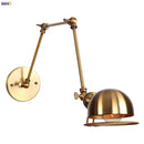 Axyaa Retro Loft LED Wall Sconce Swing Arm Edison Lamp