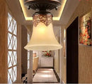 Axyaa Vintage LED Ceiling Light Fixture for Home Living Room Illumination