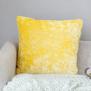 Axyaa Plush Fringed Soft Pillow Cover 50x50cm Solid Cushion for Home Decor
