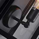 Axyaa Vintage E27 Wall Sconce Light - Retro Loft Bedside Balcony Stair Pub Restaurant Wall Lamp