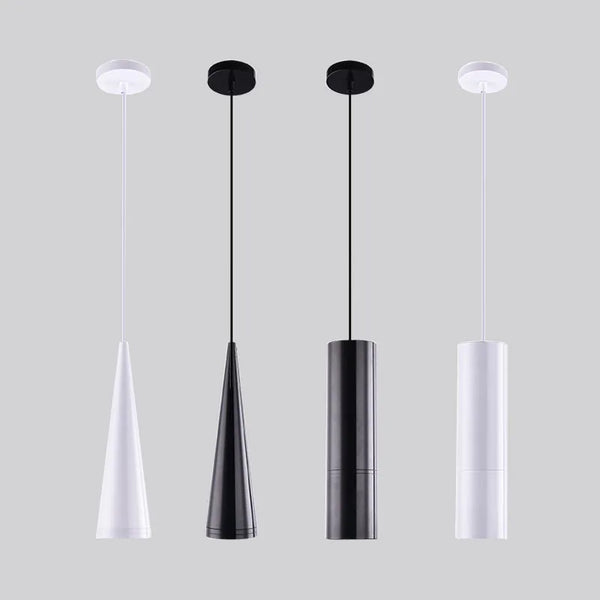 Axyaa Modern Nordic LED Tube Pendant Light for Dining, Bar 5W/7W/10W