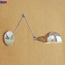 Axyaa Retro Vintage Swing Arm Wall Lamp Industrial Sconce Lighting