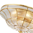 Axyaa Handcrafted Copper European Ceiling Light for Bedroom and Living Room