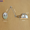 Axyaa Retro Vintage Swing Arm Wall Lamp Industrial Sconce Lighting