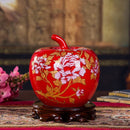 Axyaa Elegant Chinese Cloisonne Vase: Luxury Porcelain Ornament for Home Decor