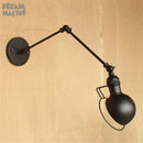 Axyaa Retro Swing Iron Wall Sconce Lamp Set for Home Bar Fixtures
