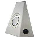 Axyaa Triangle LED Closet Wall Lights Stainless Steel Switch Cabinet Lamp