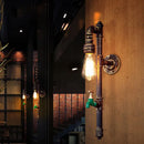 Axyaa Retro Water Pipe Wall Lamp for Staircase, Aisle, Café, Bar, Club, and Warehouse