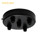 Axyaa Modern Multi Ceiling Rose Pendant Light Vintage Ceiling Plate Lamp Fixtures
