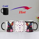 Pop Dogs Heat Reveal Mug, Color Changing Tea Cup, Magic Beer Mugs - Axyaa Brand