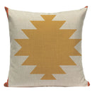 Axyaa Boho Plaid Stripes Pillow Cover 45x45cm Sofa Chair Custom Print Square