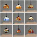 Axyaa Mediterranean Style Mosaic LED Pendant Light for Dining Room Bar