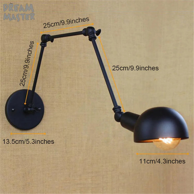 Axyaa Modern Sconce Reading Light - White Wall Lamp for Living Room Rustic Wall Sconces