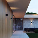 Axyaa Square LED Wall Lamp for Home Bedroom Indoor Lighting