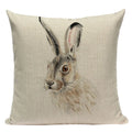 Axyaa Geometric Cushion Covers - Monkey Horse Print, Custom Home Décor, Throw Pillows