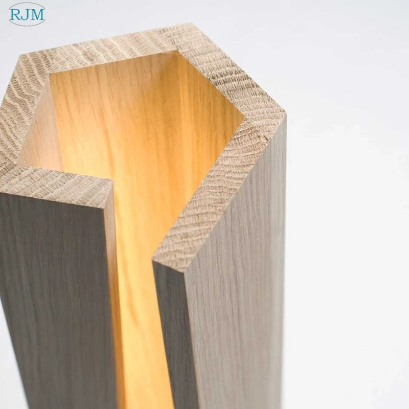 Axyaa Solid Wood Table Lamp for Modern Home Lighting