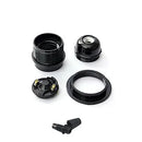 Axyaa Black E26 E27 Socket Lamp Holder 110v-220v Light Base Plastic Bulb Fitting Holder