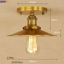 Axyaa Industrial Vintage LED Ceiling Light Fixture Loft Style for a Modern Home