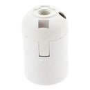 Axyaa E27/E14 Lamp Bulb Holder | Lighting Accessory Fitting Socket Base | Black/White, 110-220V