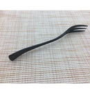 Axyaa Stainless Steel Mini Cake Fork Set - 4 Piece Forks for Dessert, Salad, Fruit