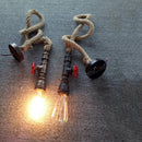 Axyaa Vintage Loft Pipe Pendant Chandelier