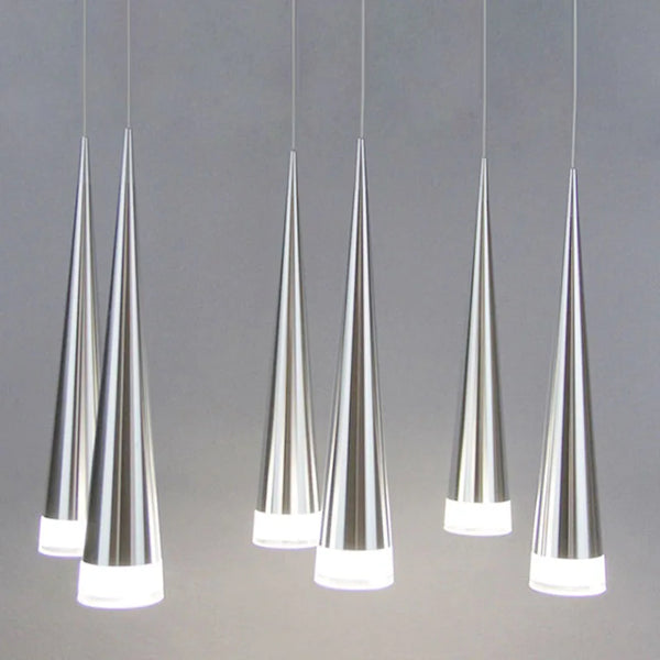 Axyaa Modern 5W LED Conical Pendant Lights for Dining Room and Bar
