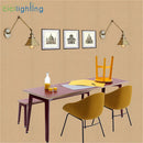 Axyaa Vintage Bronze Swing Arm Wall Lamp