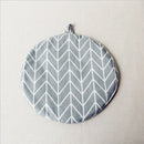 Axya™ Round Insulation Cotton Table Mat - Hot Pot Coaster & Kitchen Potholder